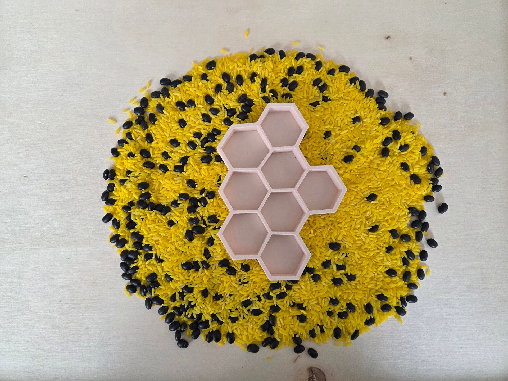 PLA vulvorm - honinggraat