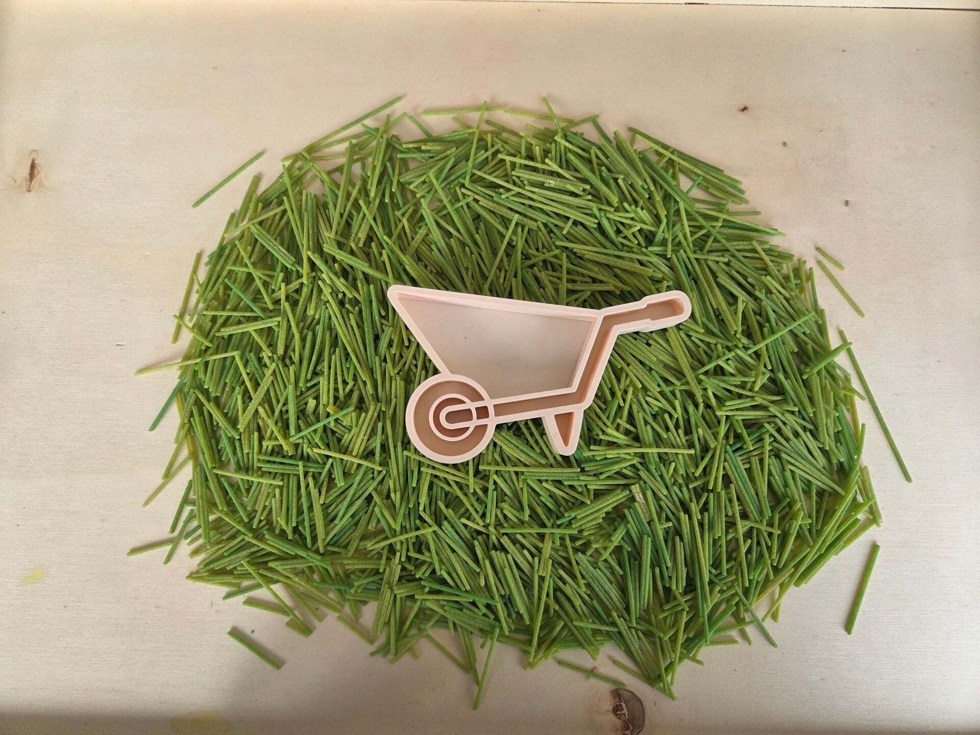 PLA vulvorm - kruiwagen