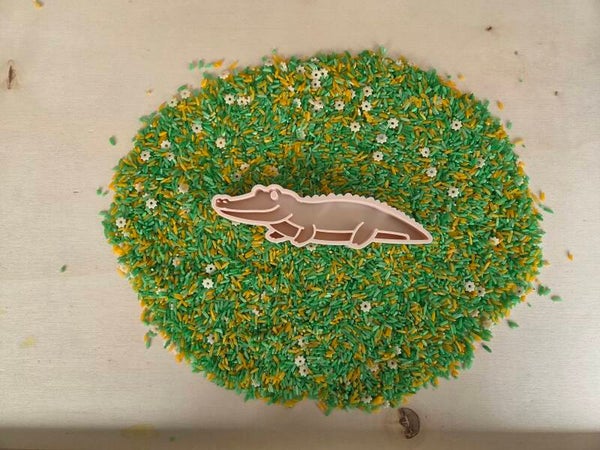 PLA vulvorm - krokodil