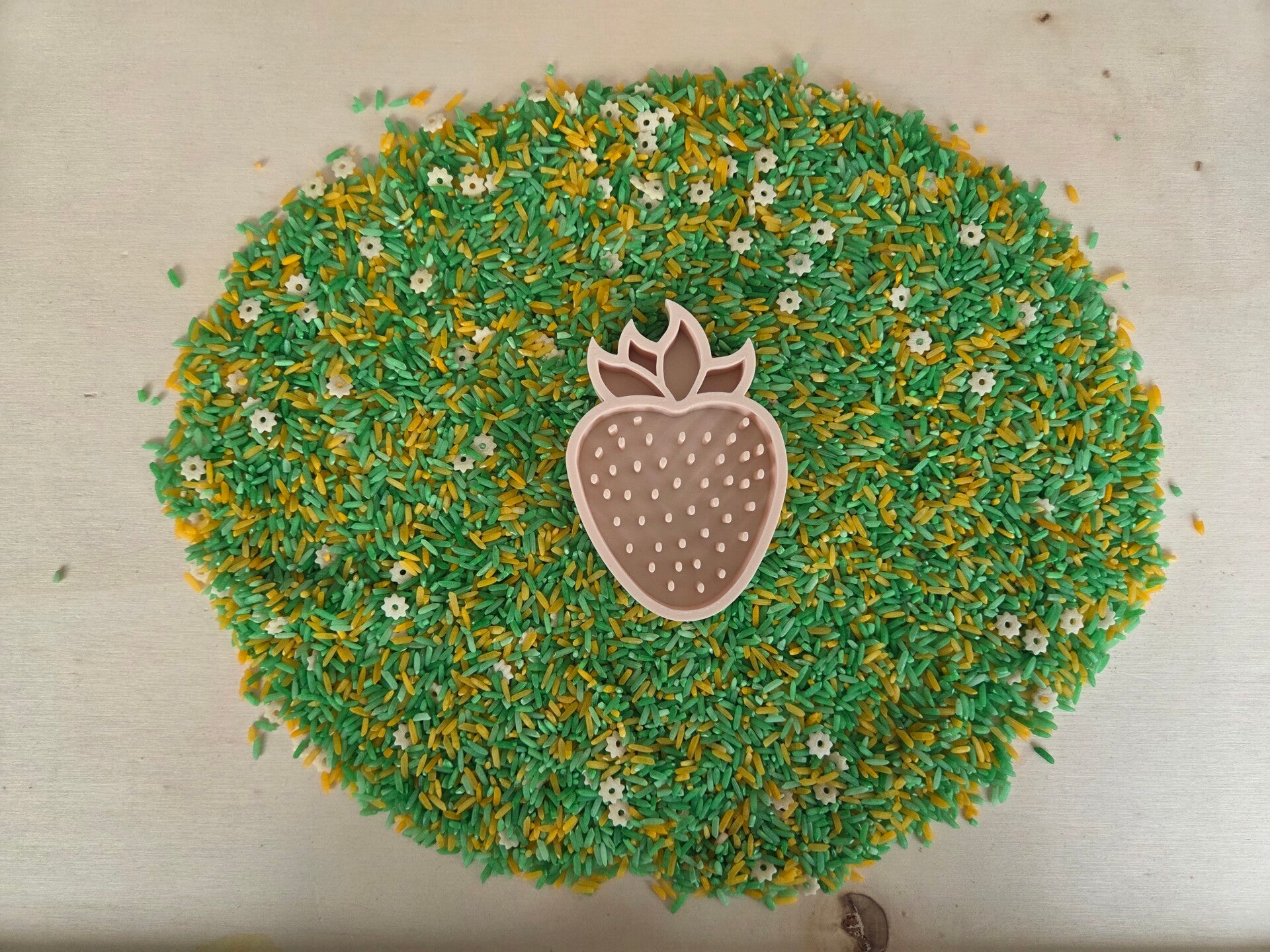 PLA vulvorm - aardbei