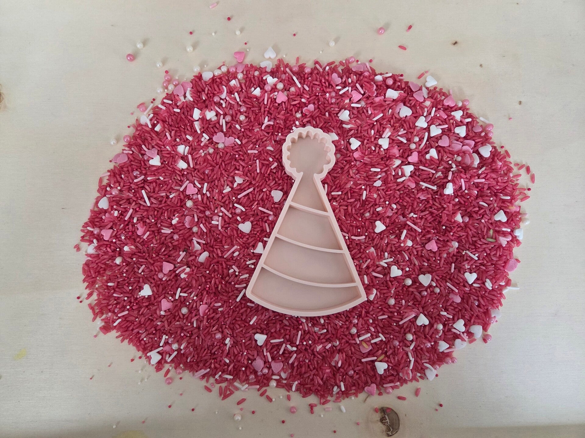 PLA vulvorm - feestmuts