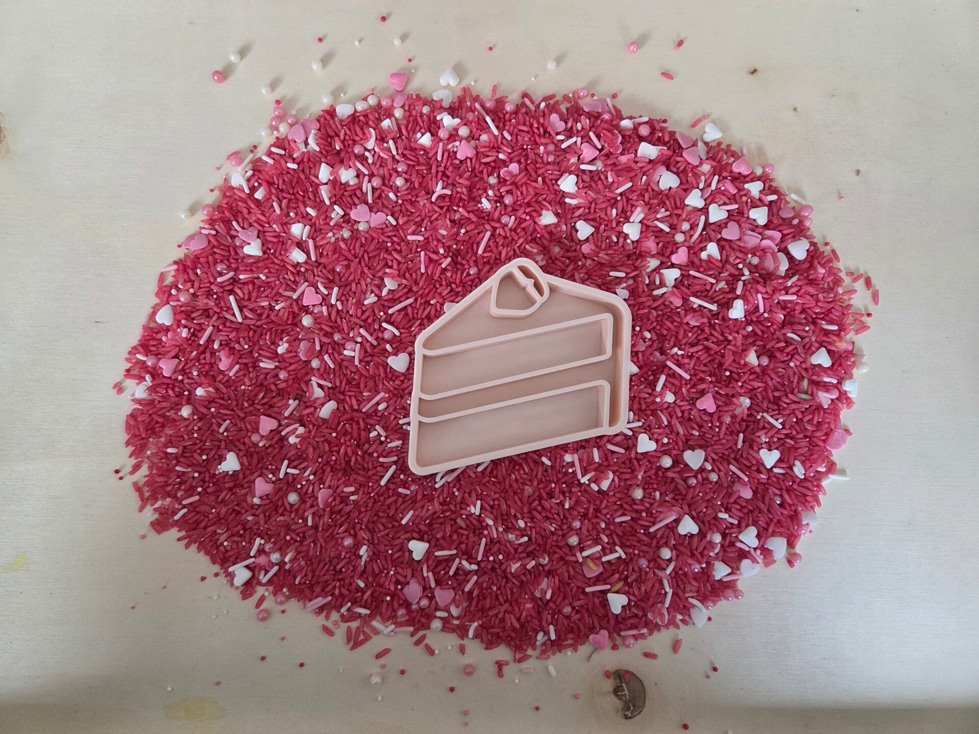 PLA vulvorm - taartpunt