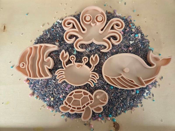 PLA vulvormenset - zeedieren