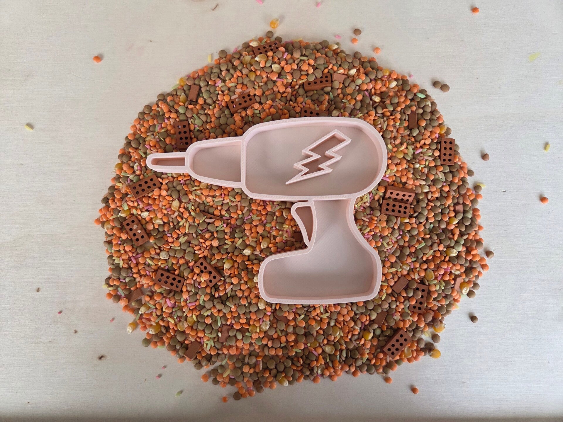 PLA vulvorm - boormachine