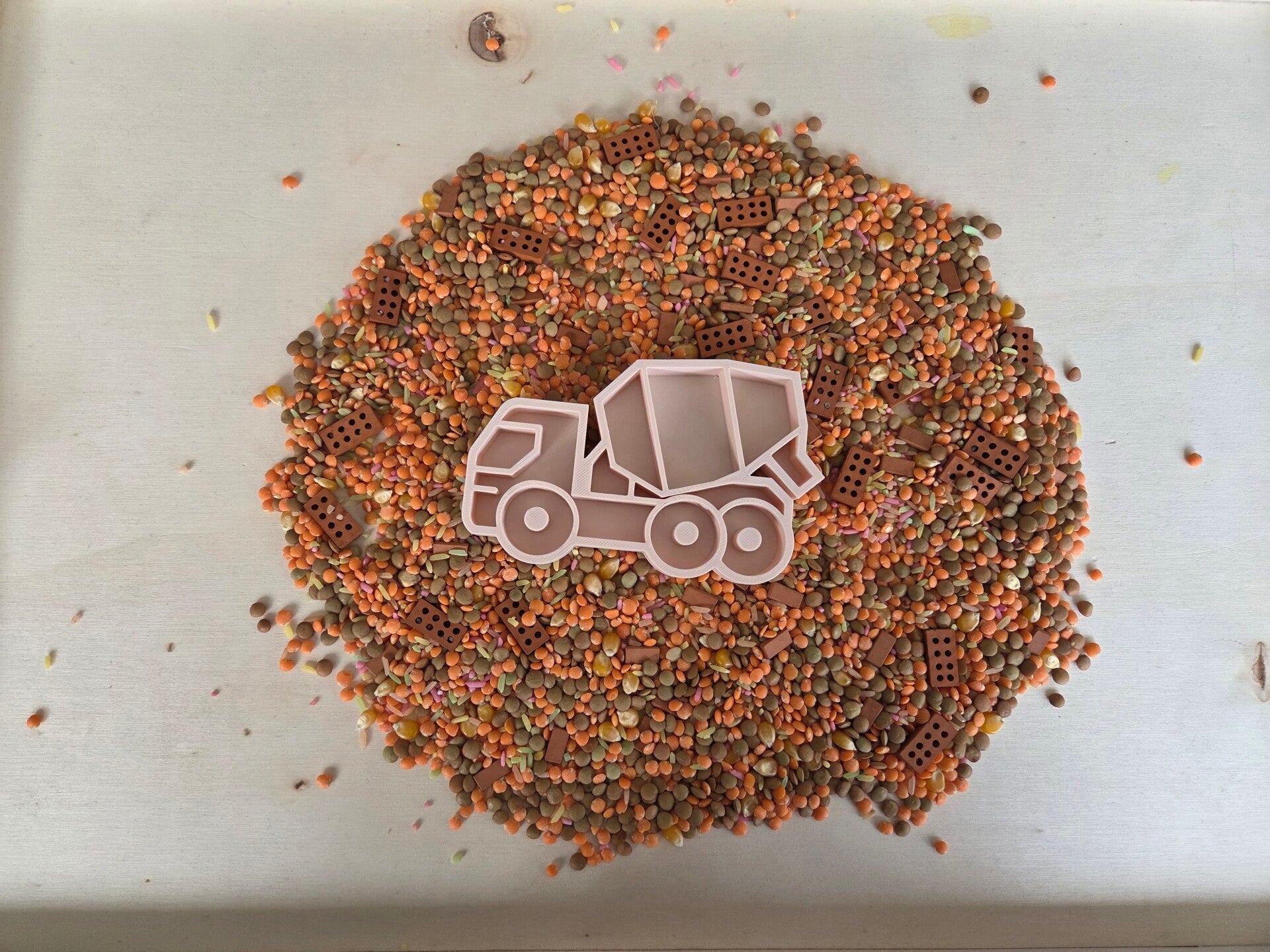 PLA vulvorm - betonwagen