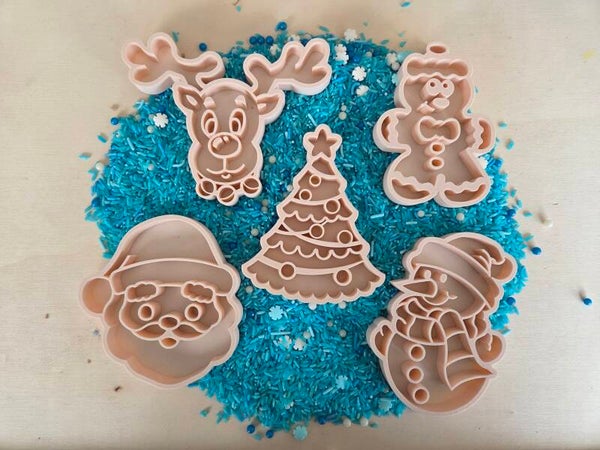 PLA vulvormenset - kerst