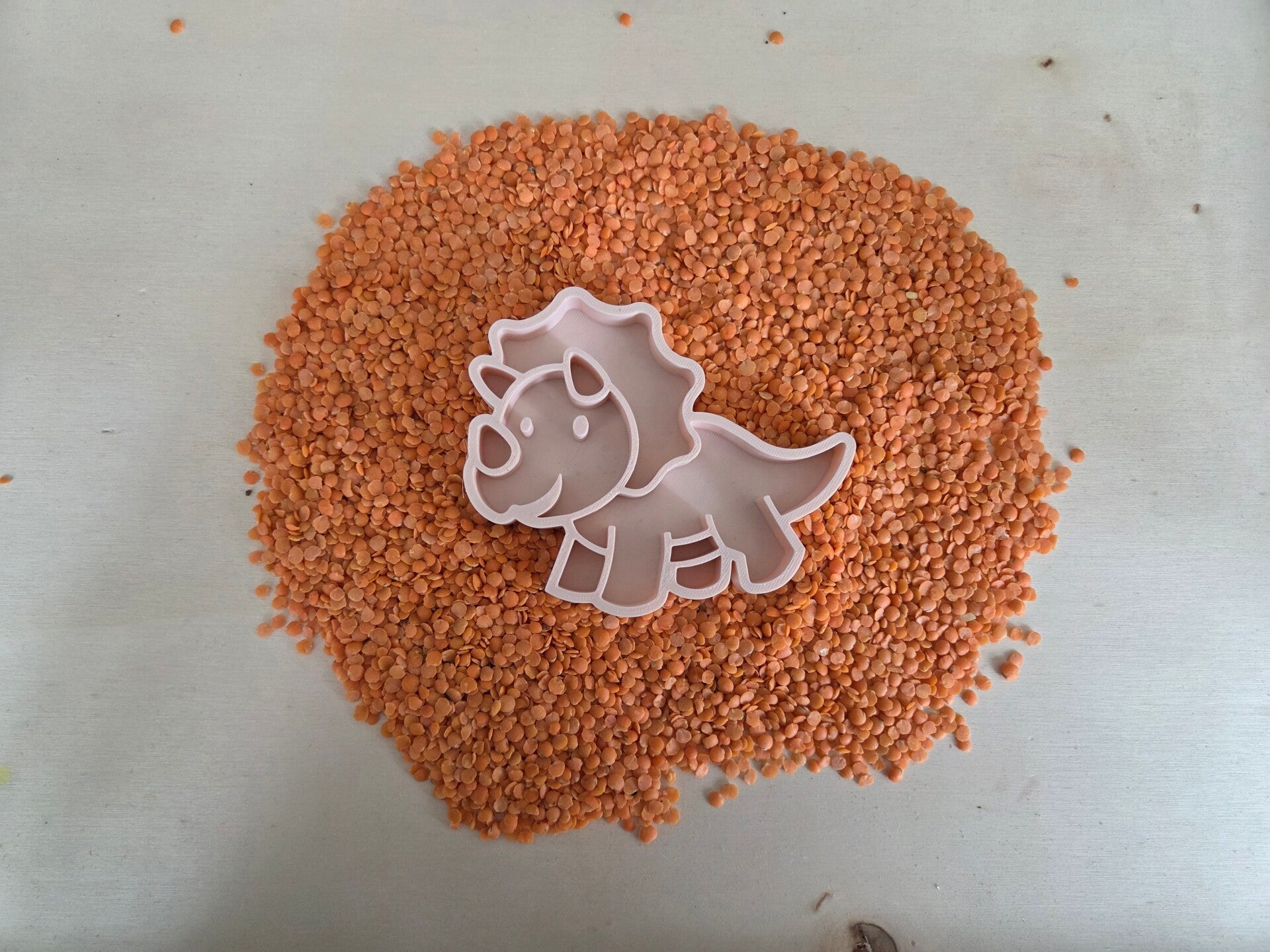 PLA vulvorm - triceratops