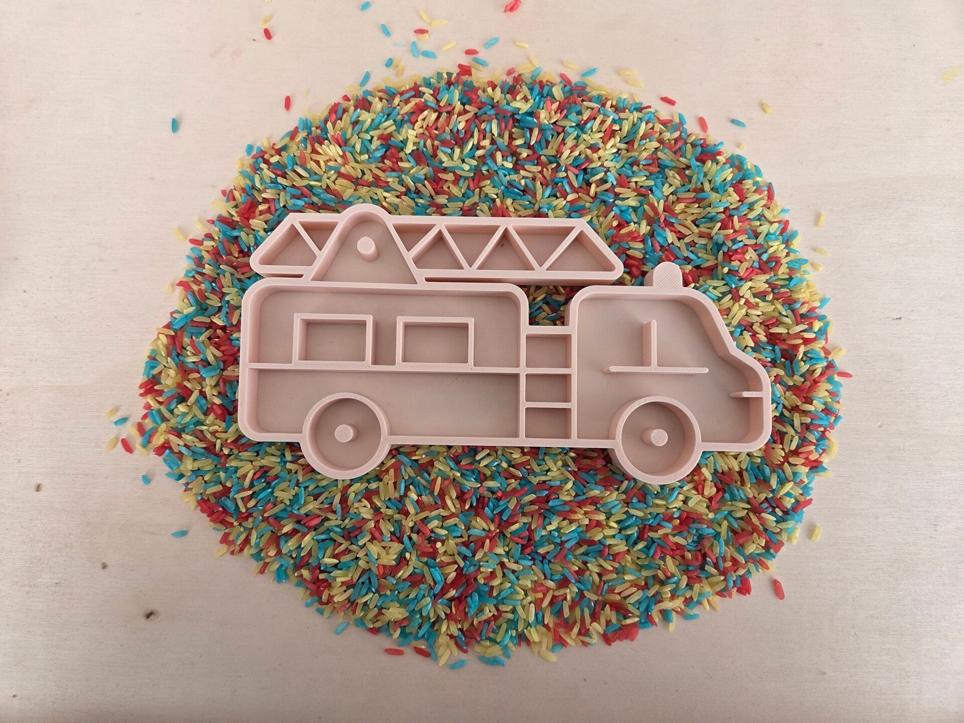 PLA vulvorm - brandweerauto