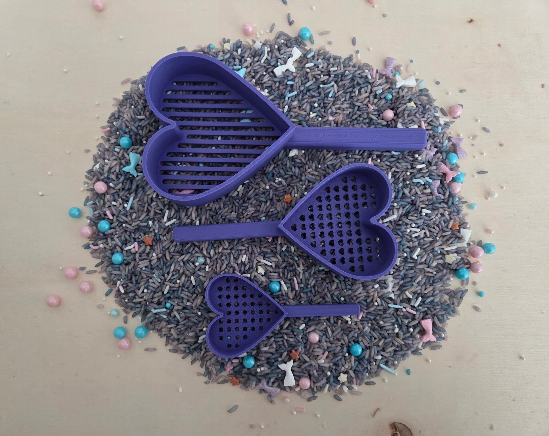 PLA - Hartvormige zeefschepjes