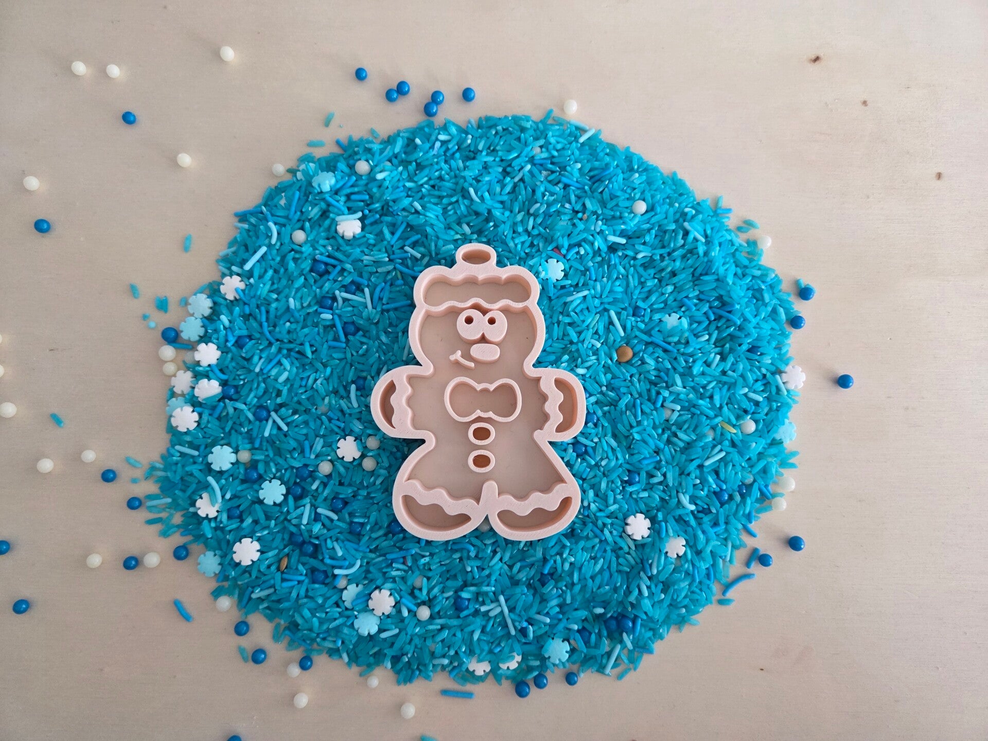 PLA vulvorm - gemberkoekje