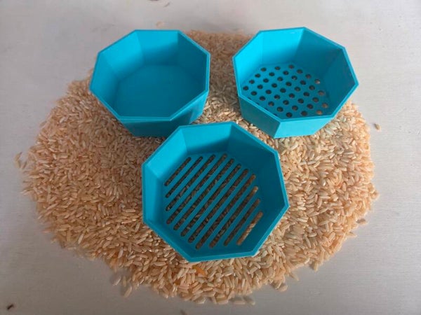 PLA - Sorteer/Zeef hexagonbakjes