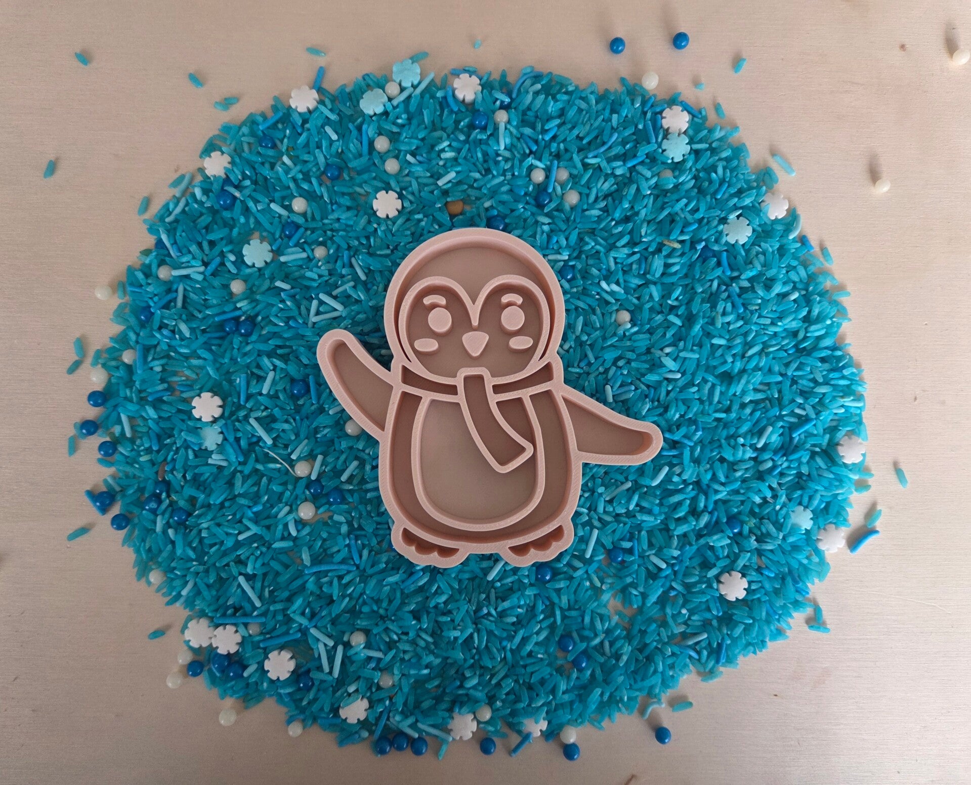 PLA vulvorm - pinguin