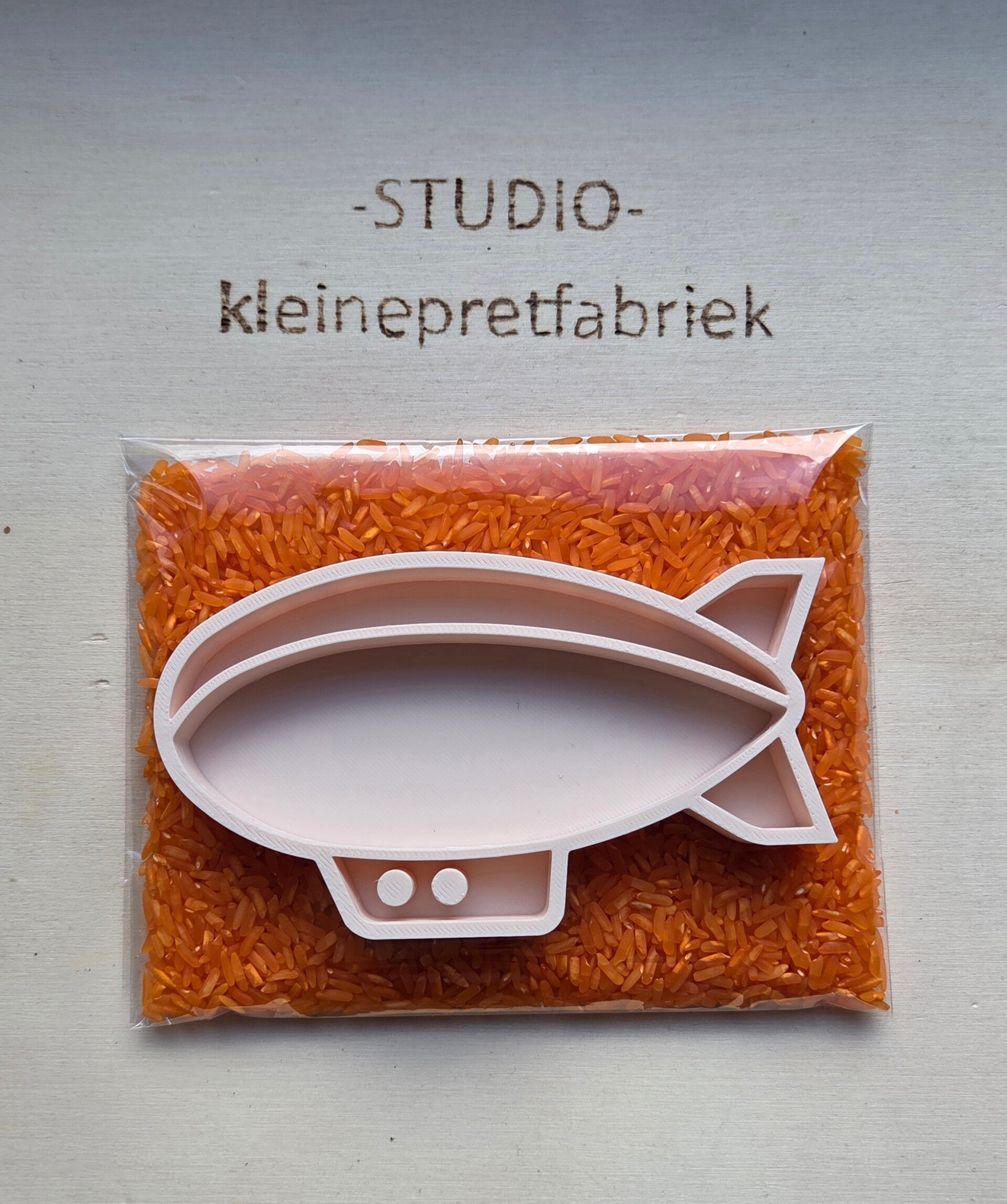 Speelrijst met zappelin vulvorm - Kant en klare traktatie