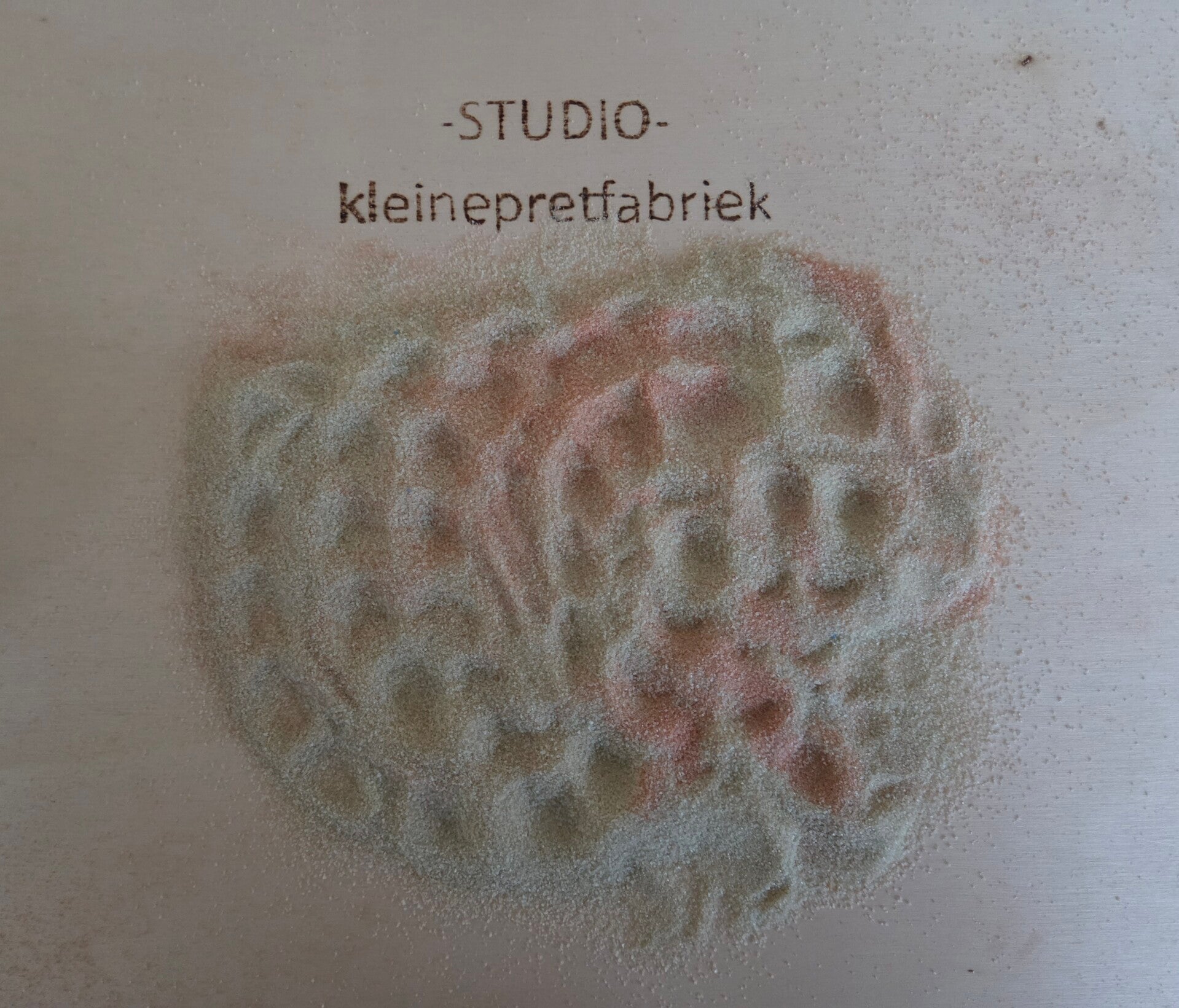 Gekleurd speelzout 1