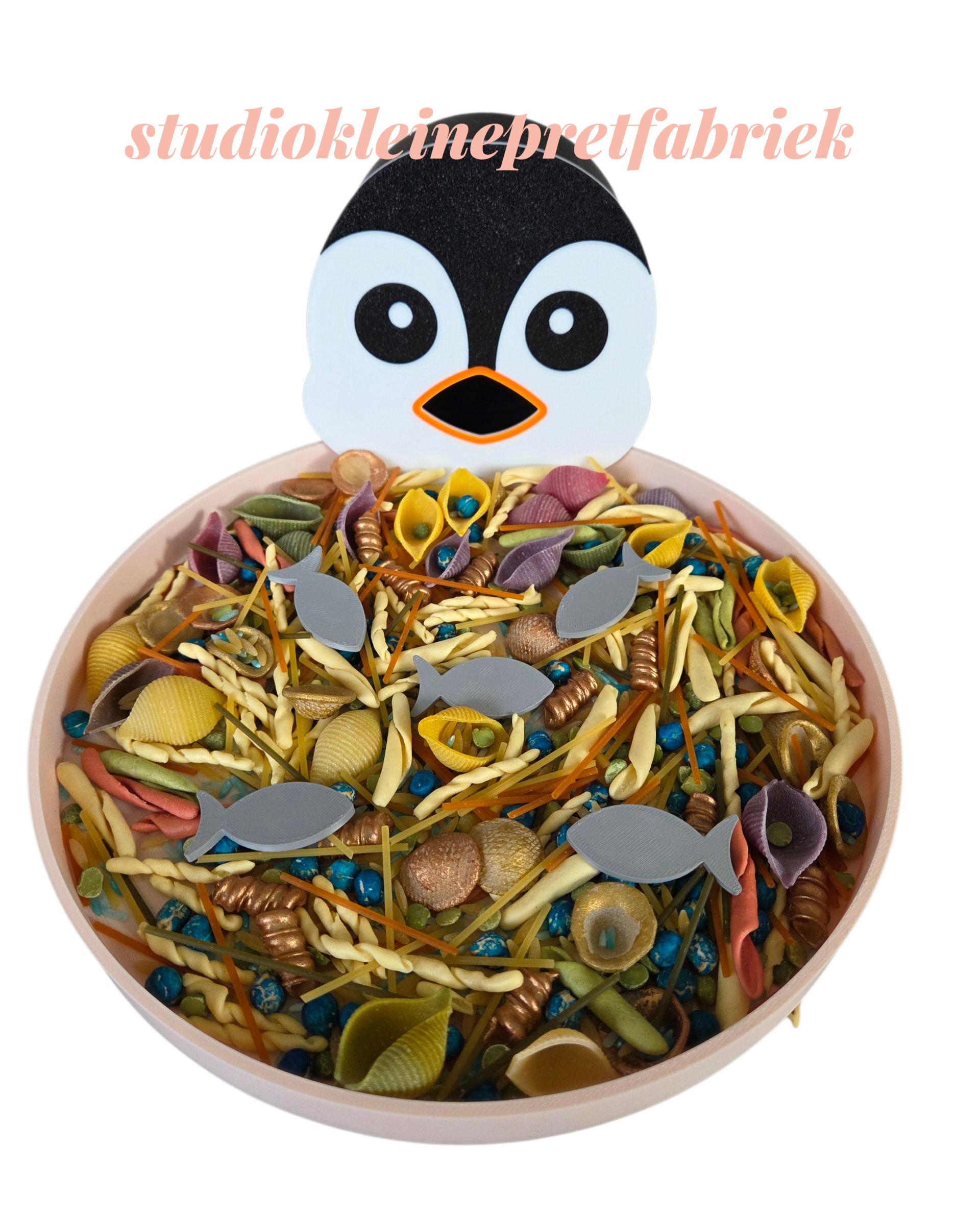 Hongerige pinguïn + speelmix 8.1