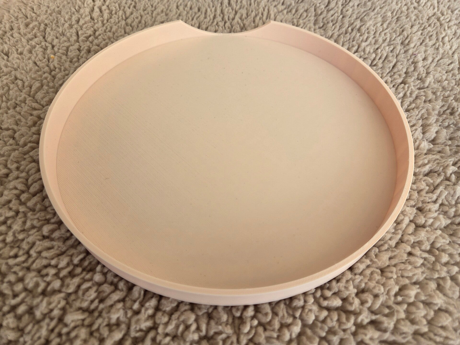 PLA speelbak - rond egaal met opening