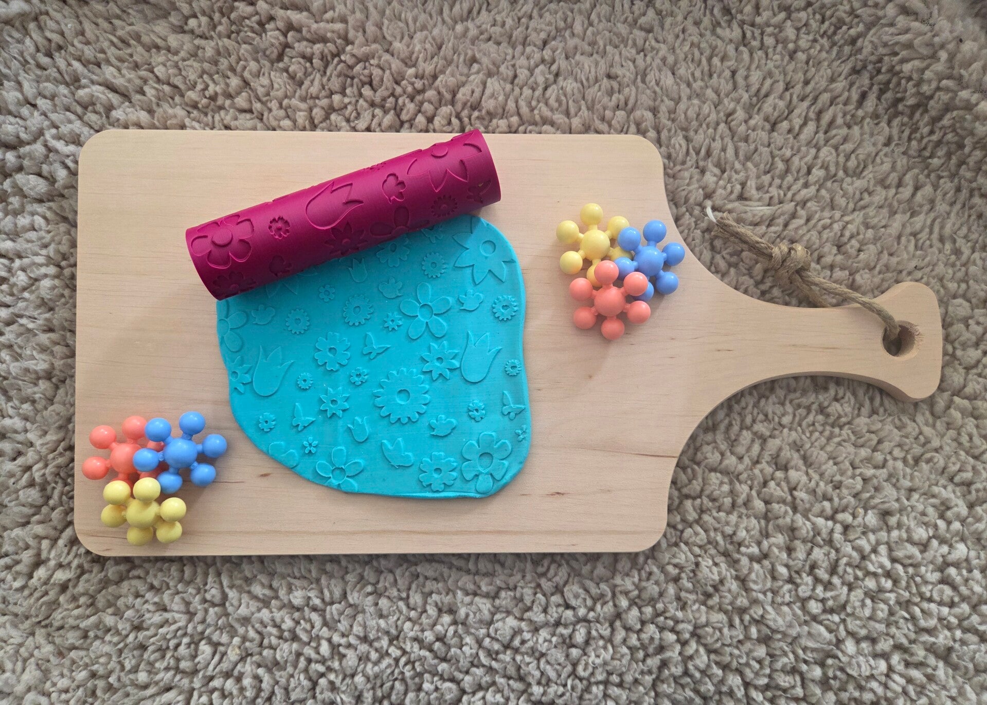 PLA Stempelrol - Bloem