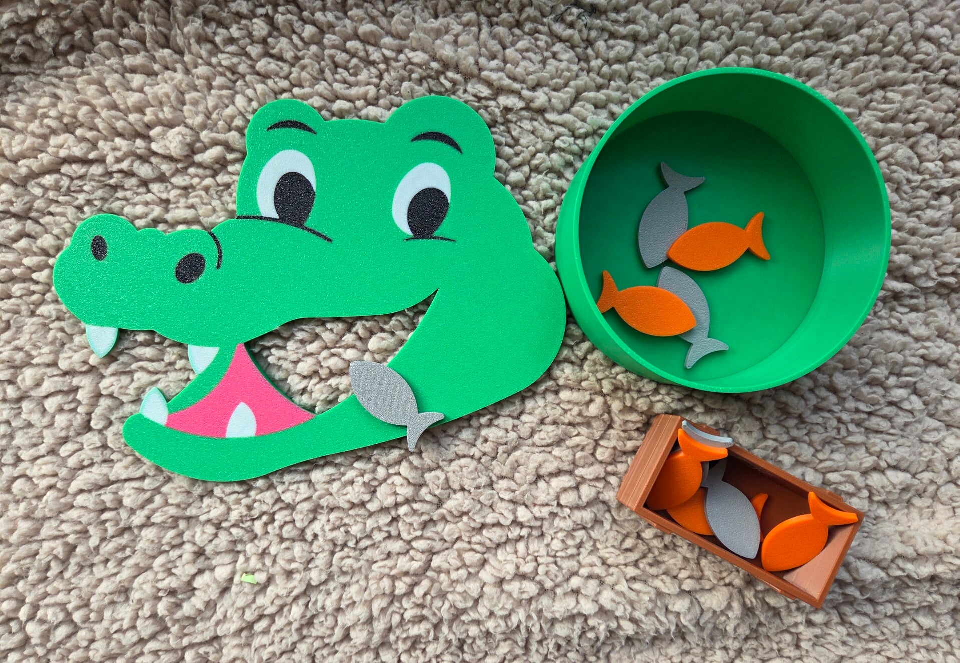 PLA - Hongerige krokodil