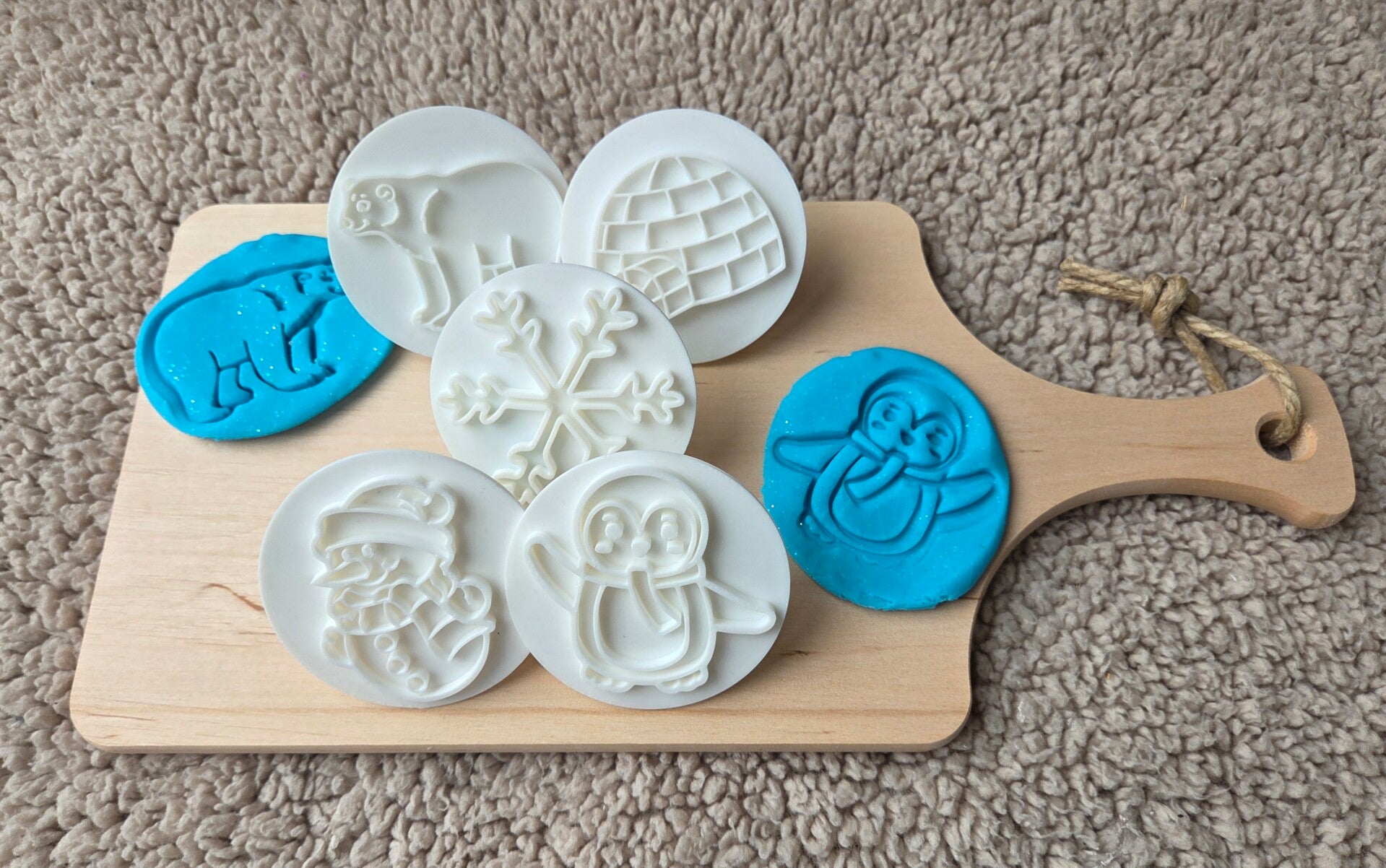 PLA stempelset - winter