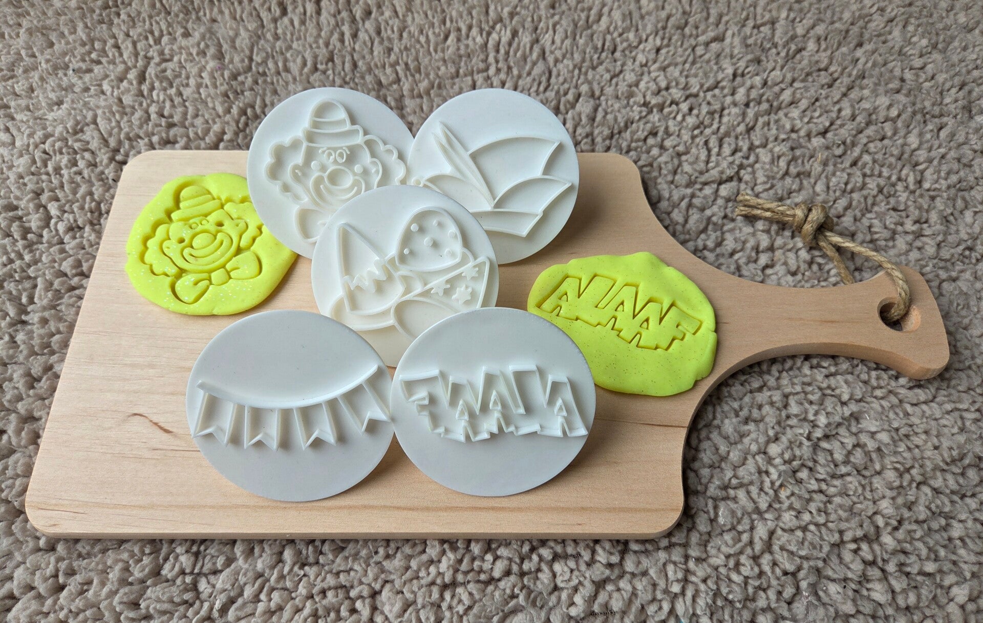 PLA stempelset - carnaval