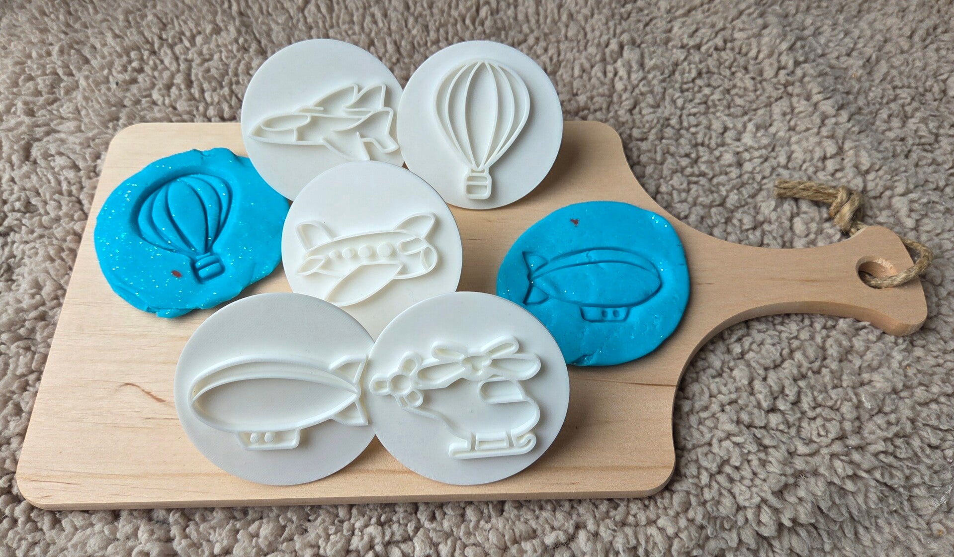 PLA stempelset - luchtvoertuigen