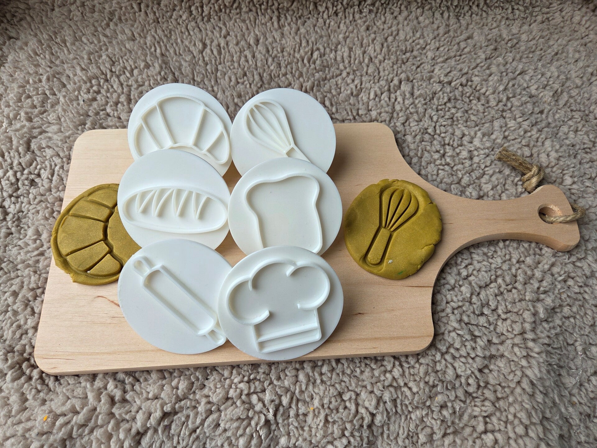 PLA stempelset - bakker