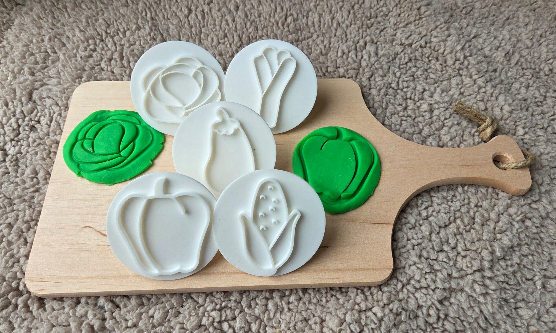 PLA stempelset - groente