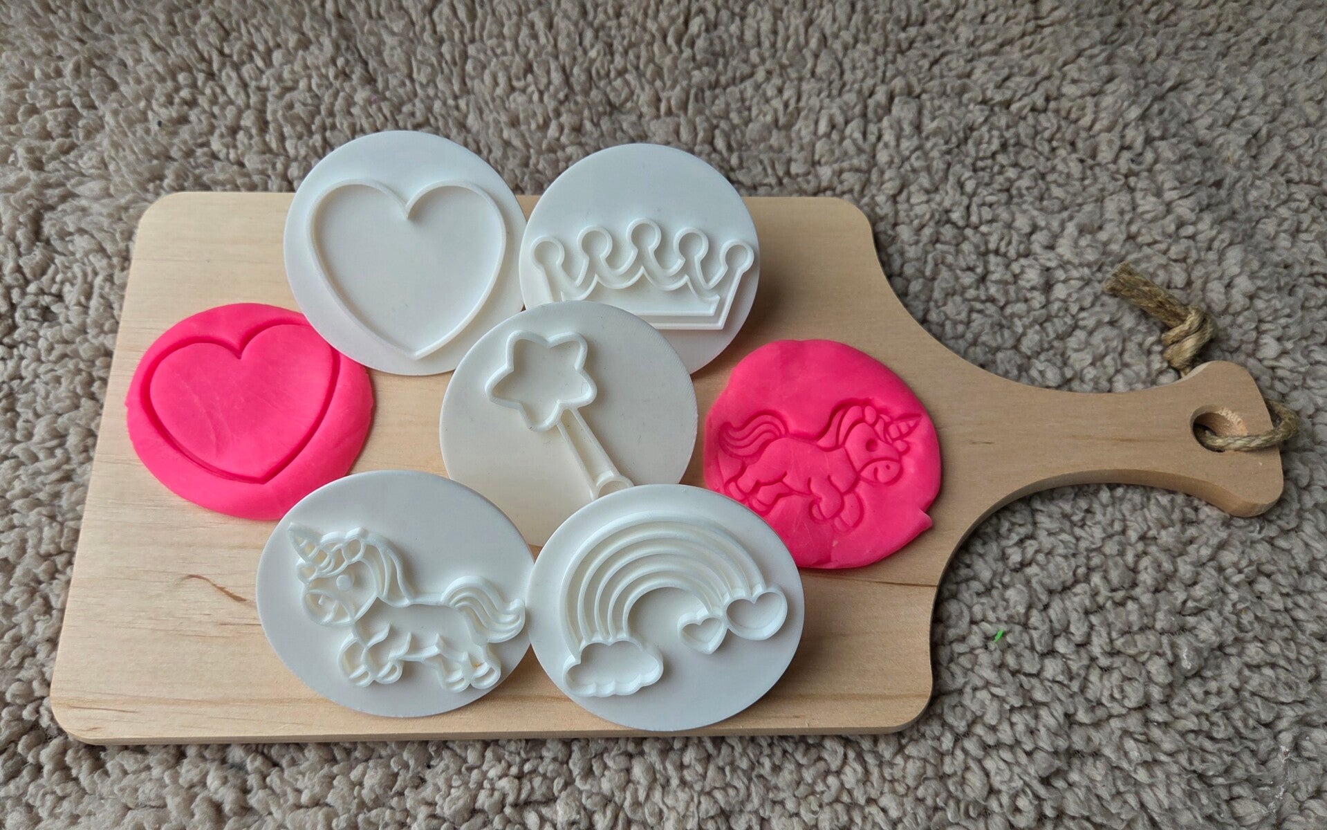 PLA stempelset - meisjes