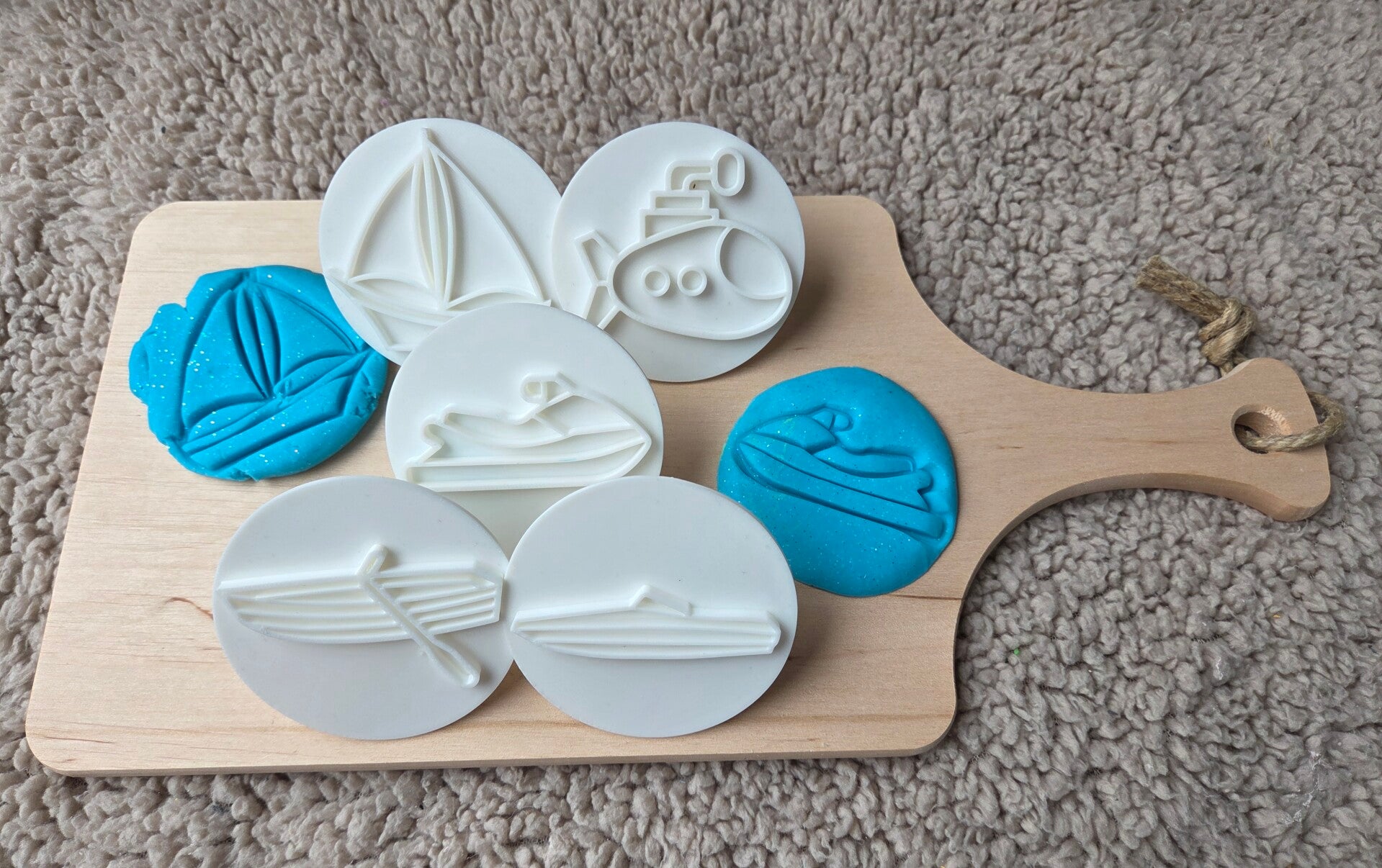 Stempelset PLA - vaarvoertuigen