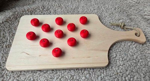 Loose parts - Appels rood