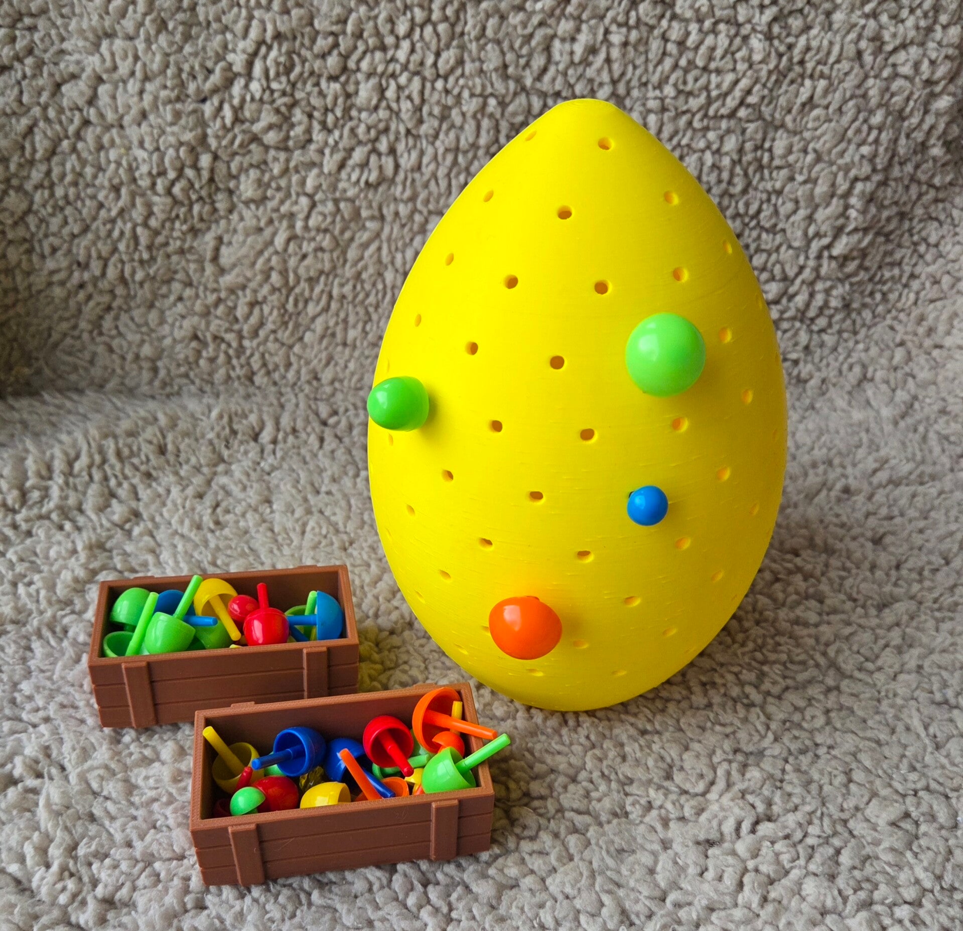 PLA - Paasei - exclusief insteek mozaïek