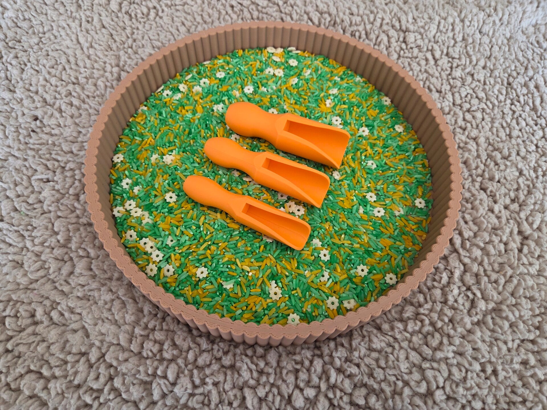 PLA - schepjesset oranje mat