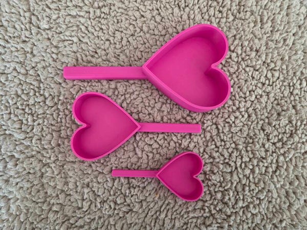 PLA - Hart schepjes set