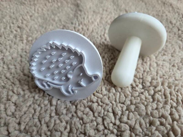 PLA - stempel egel groot handvat