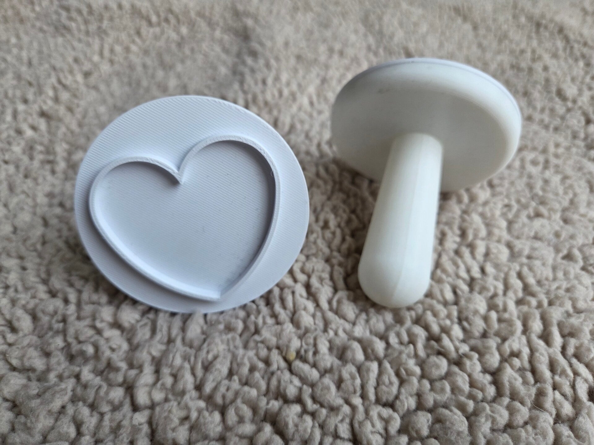 PLA - stempel hart groot handvat