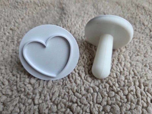 PLA - stempel hart groot handvat