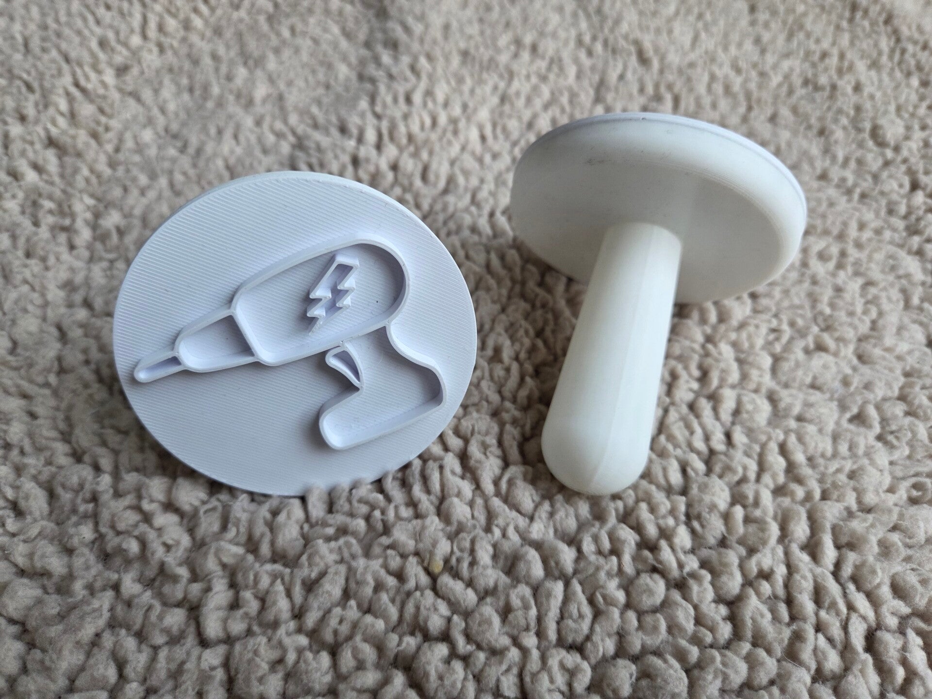PLA - stempel boormachine groot handvat