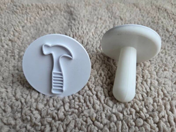 PLA - stempel hamer groot handvat