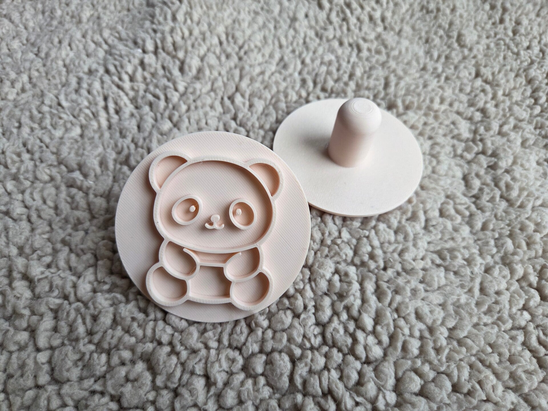 PLA - Stempel panda kleine handvat