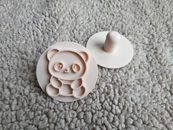 PLA - Stempel panda kleine handvat