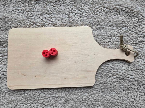 Loose parts - rode buizen