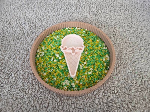 PLA vulvorm - ijshoorntje