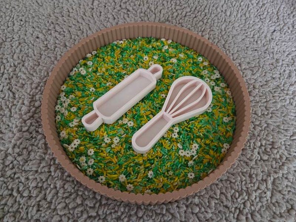 PLA vulvorm - garde en deegroller