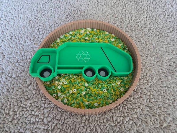 PLA vulvorm - vuilniswagen
