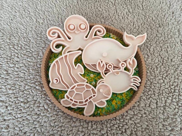 PLA vulvormenset - zeedieren