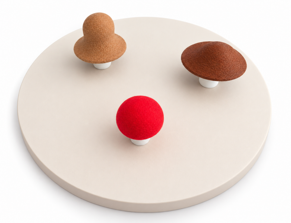 Loose parts - Paddenstoelen