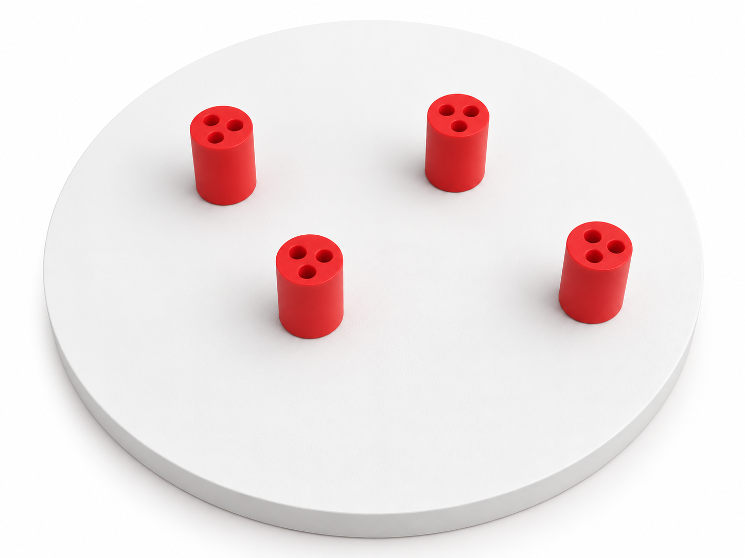 Loose parts - Rode buizen
