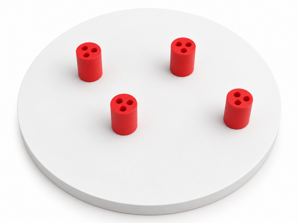 Loose parts - Rode buizen