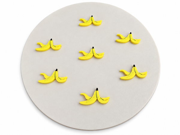 Loose parts - Bananenschil