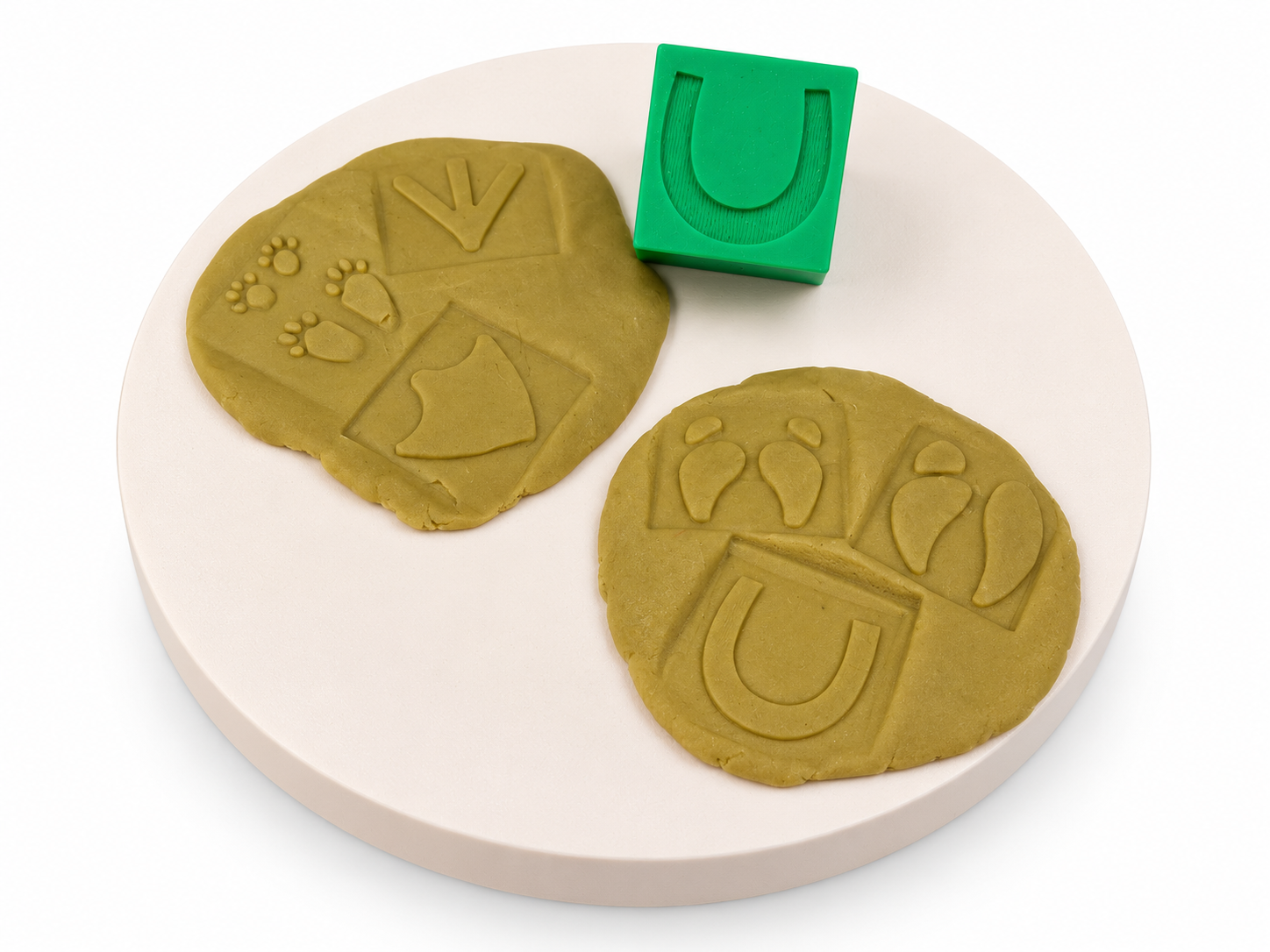 PLA - Stempelblok pootafdrukken